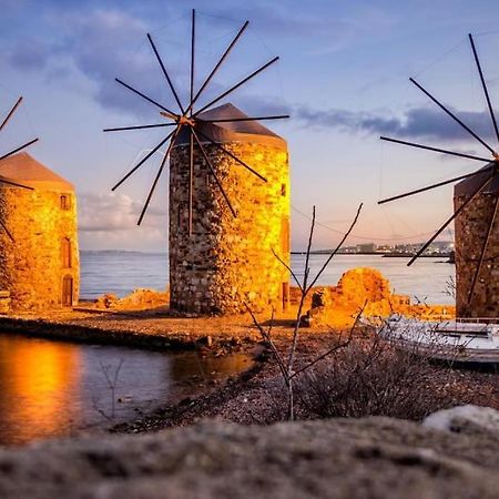 Μεζονέτα Aikaterini N3 Leilighet Khios Eksteriør bilde